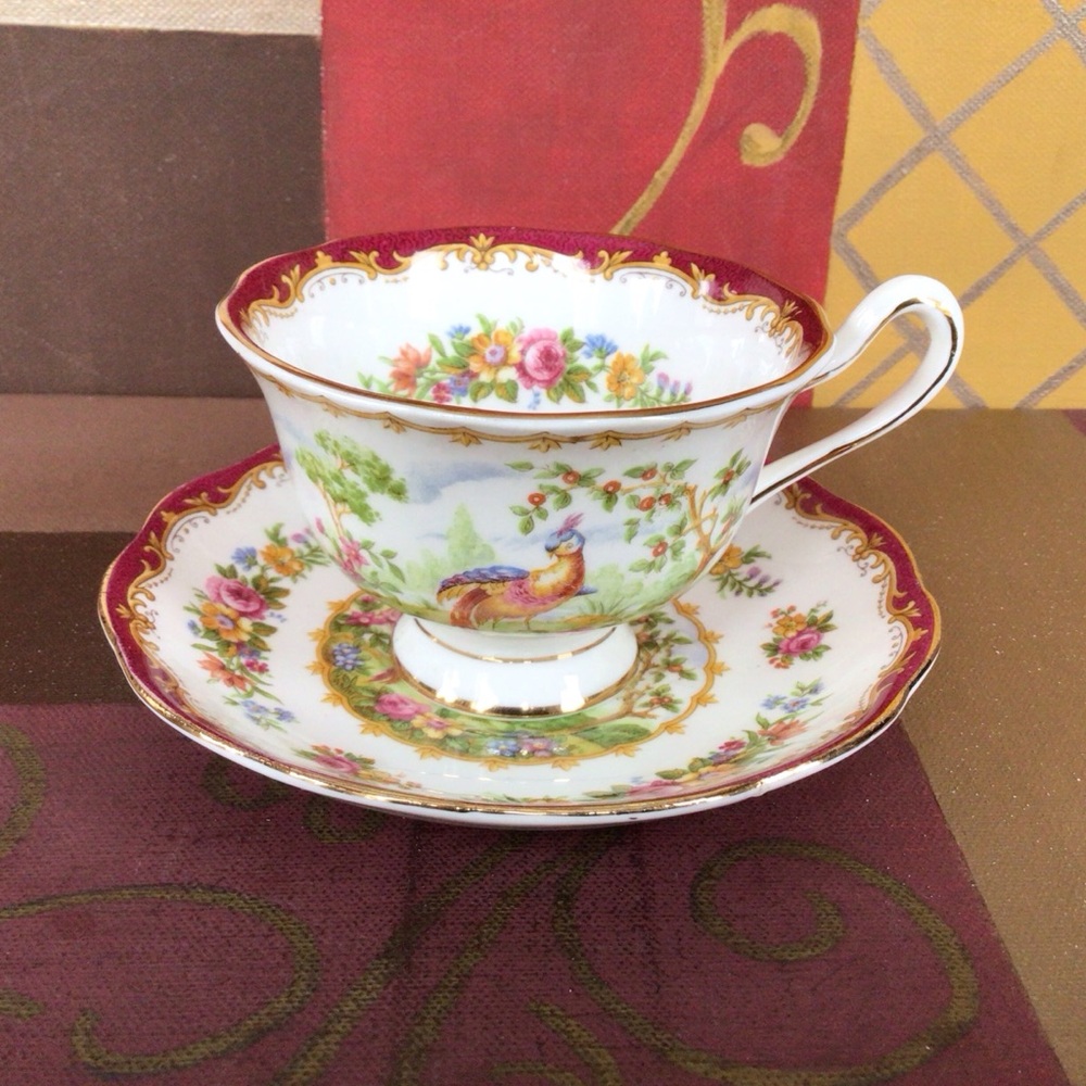 Royal Albert Chelsea Bird Teacup And Saucer